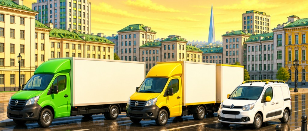 Газели для грузоперевозок по СПб и Ленинградской области